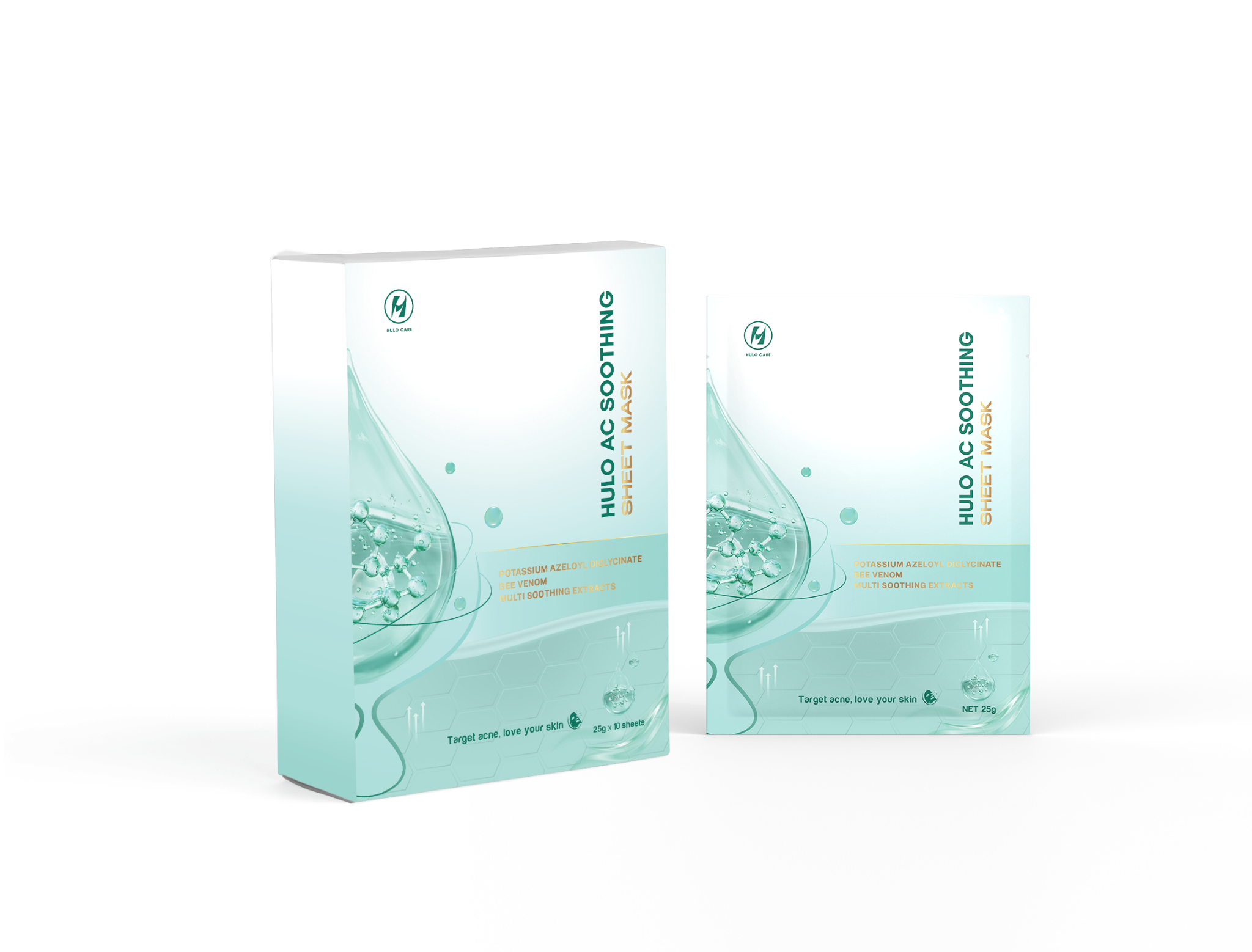  HULO AC SOOTHING SHEET MASK 
