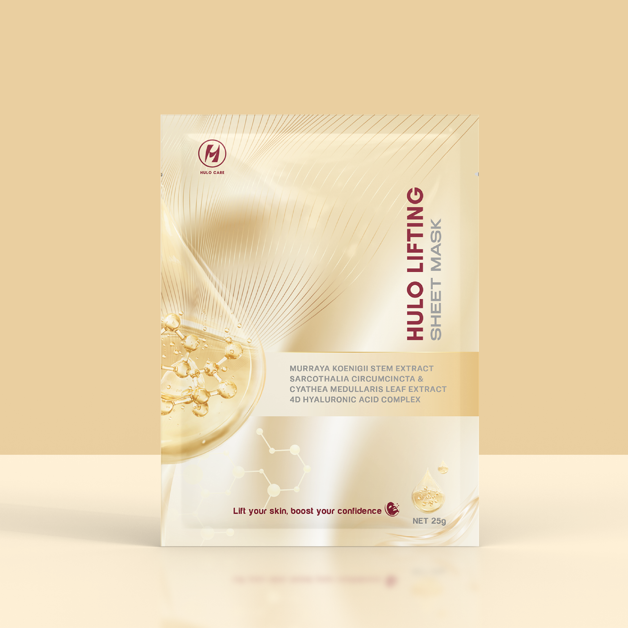  HULO LIFTING SHEET MASK - Mặt nạ nâng đỡ làn da mịn màng 