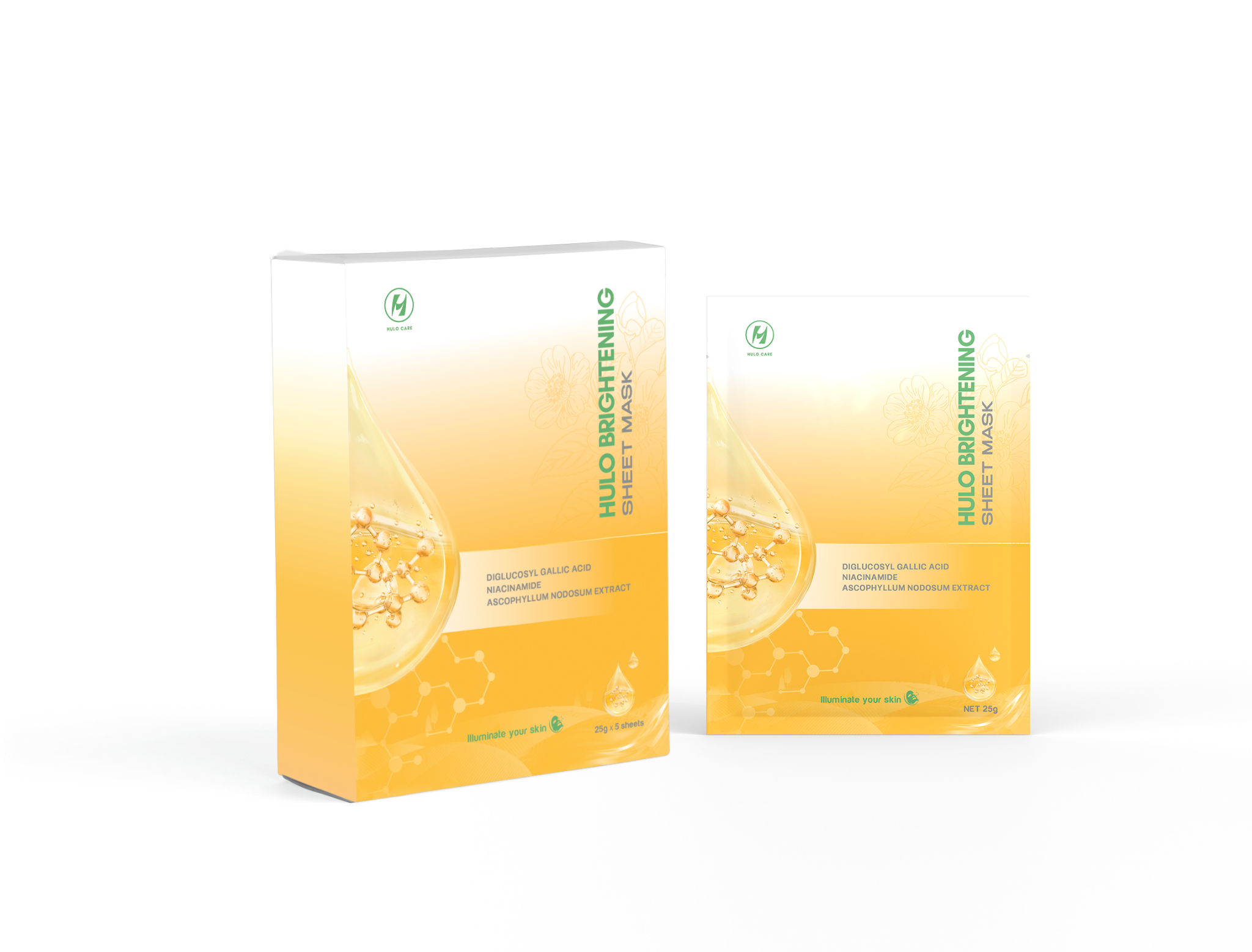  HULO BRIGHTENING SHEET MASK 
