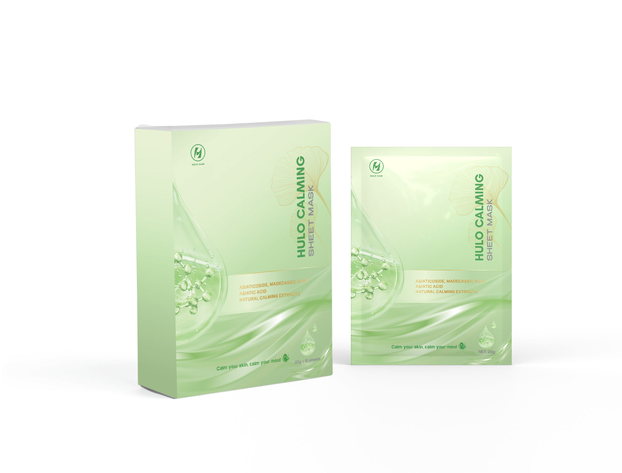  HULO CALMING SHEET MASK - Mặt nạ hỗ trợ làm dịu da 