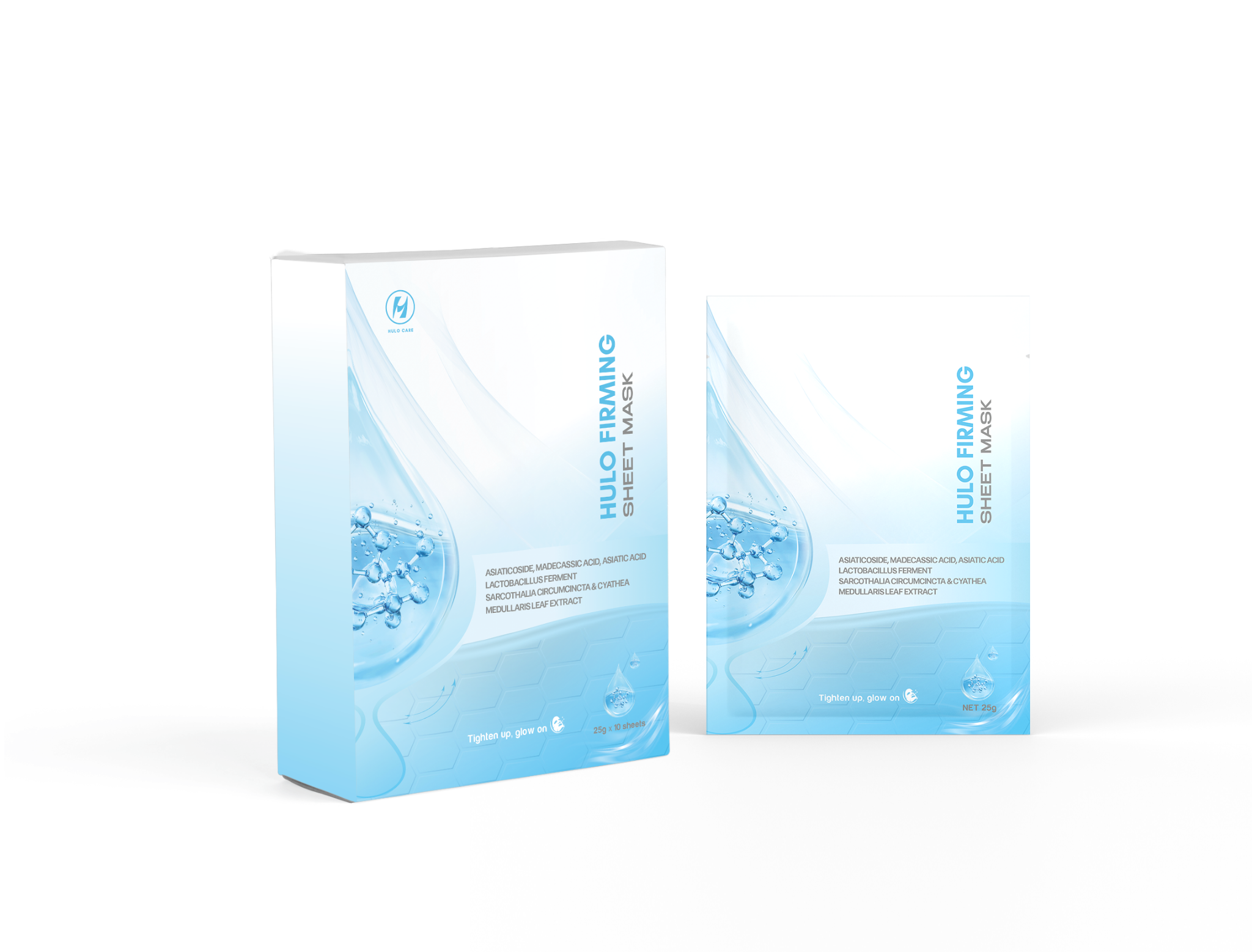  HULO FIRMING SHEET MASK - Mặt nạ hỗ trợ làm mờ nếp nhăn nhỏ 