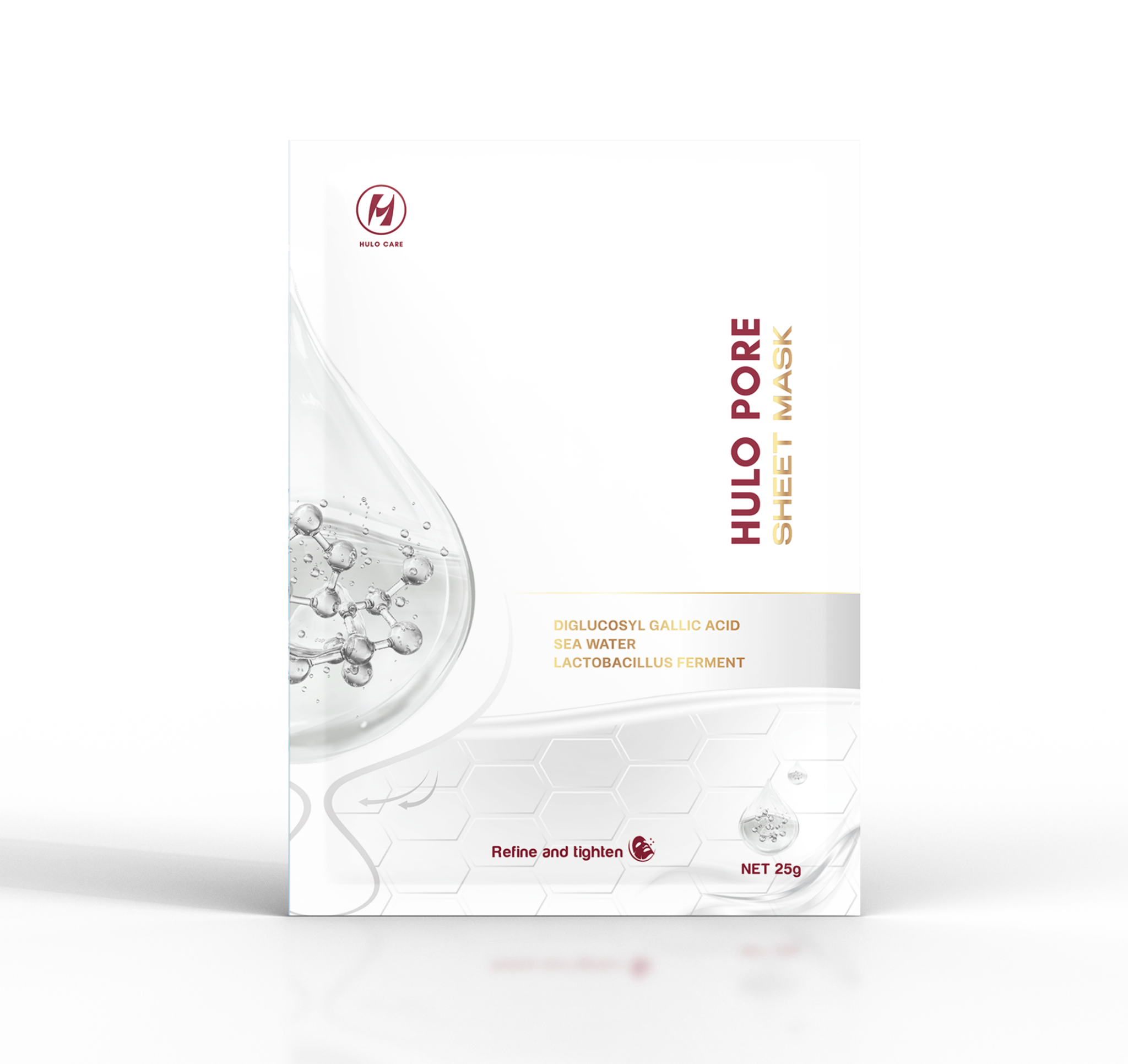  HULO PORE SHEET MASK - Mặt nạ làm sạch tế bào da chết giúp da thoáng mịn 