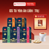  Combo 5 Hộp Tổ Yến Ăn Liền 11G - Vị Ngẫu Nhiên 