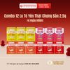  Combo 12 Lọ Tổ Yến Thật Chưng Sẵn 2,5g - Vị Ngẫu Nhiên 