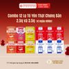  Combo 12 Lọ Tổ Yến Thật Chưng Sẵn 2,5g và 3,5g - Vị Ngẫu Nhiên 