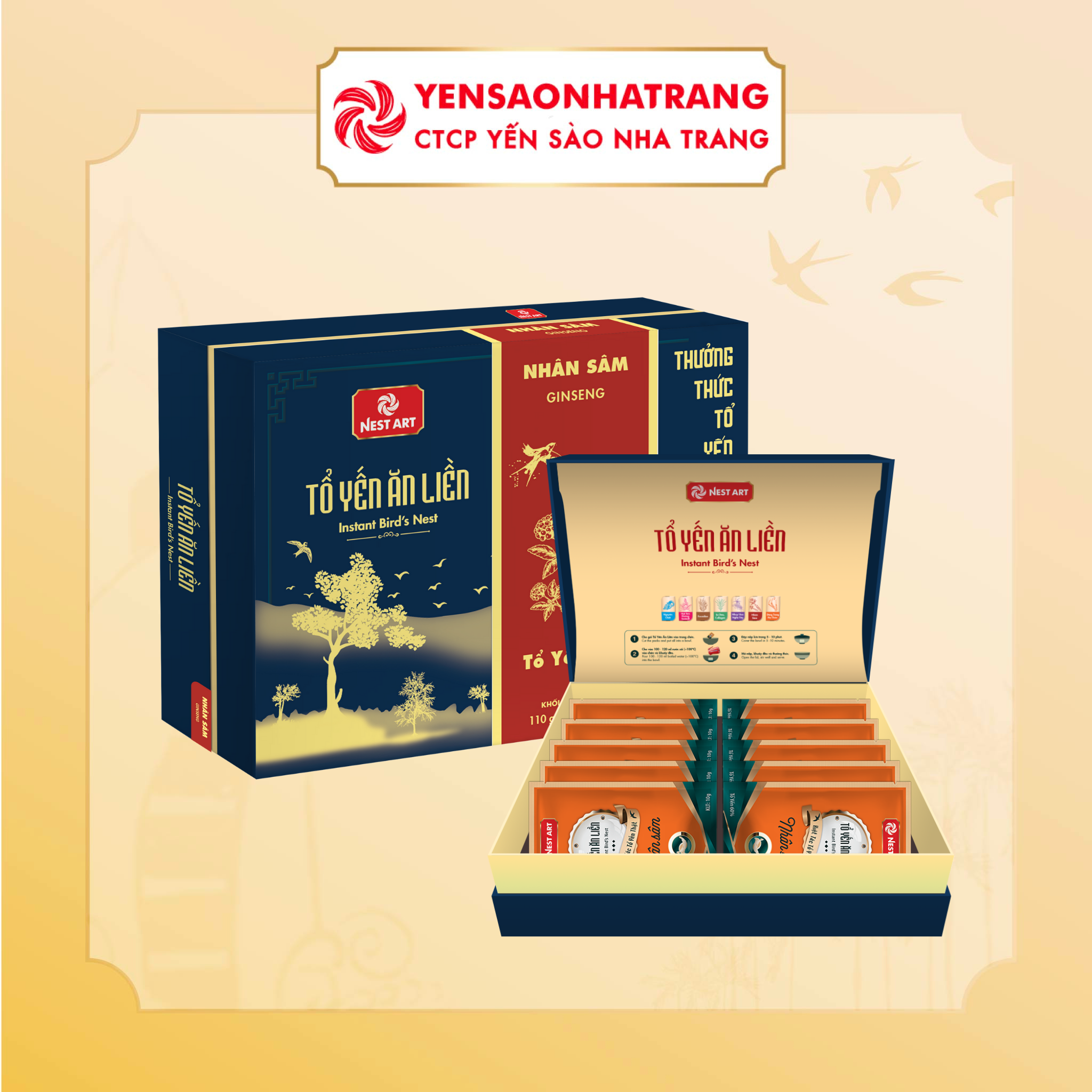 TỔ YẾN THẬT CHƯNG SẴN KẾT HỢP MẬT ONG TỐT CHO SỨC KHỎE