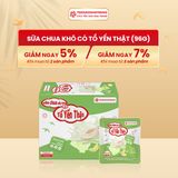  Sữa Chua Sấy Khô Có Tổ Yến Thật - Dưa lưới (Hộp 30 gói) 