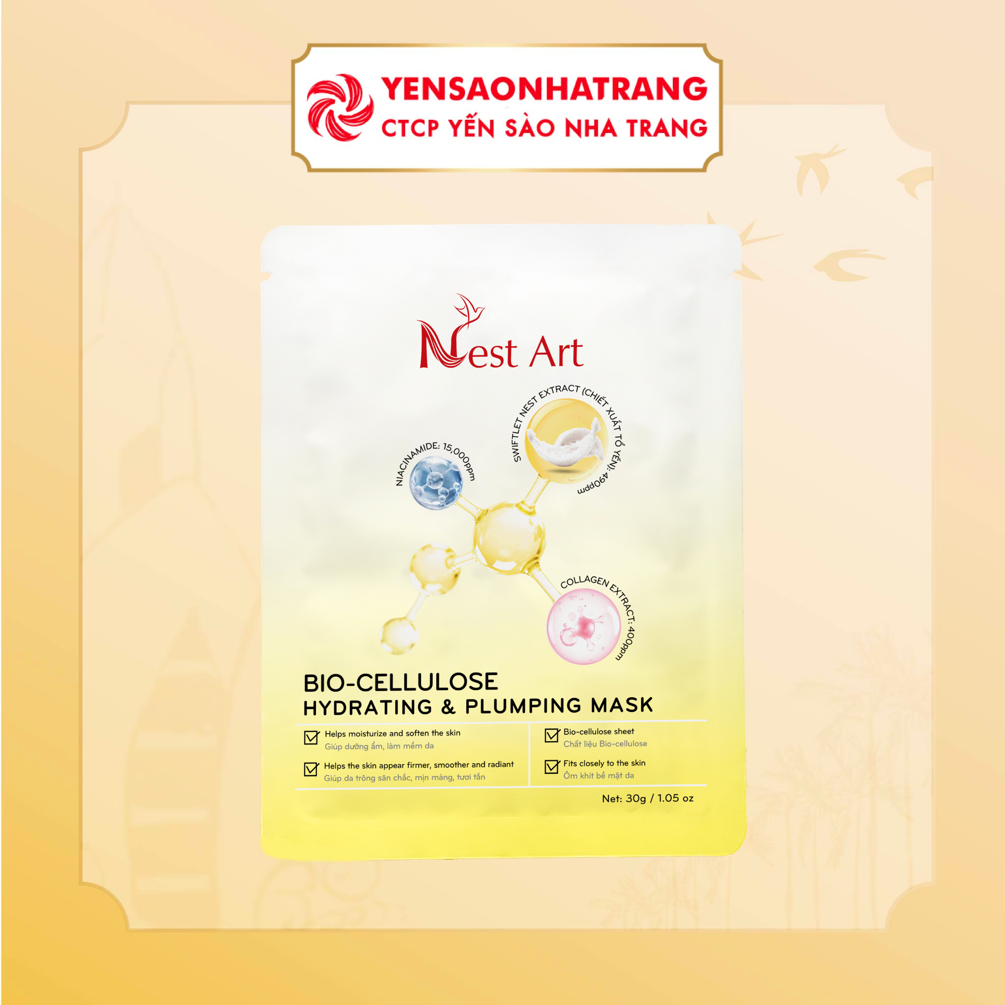 Mặt Nạ Sinh Học Bio-Cellulose