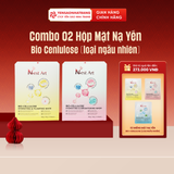  Combo 2 Hộp Mặt Nạ Yến Bio-Cellulose - Tặng 03 Mặt Nạ 
