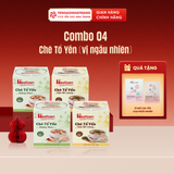  Combo 04 Chè Tổ Yến - Tặng 01 Mặt Nạ Yến 