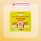  Tổ Yến Thật Chưng Sẵn - Đông Trùng Hạ Thảo, Đường Isomalt 2,5g (Hộp 6) 