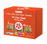  Tổ Yến Thật Chưng Sẵn - Nhân Sâm Mật Ong 2,5g (Hộp 6) 