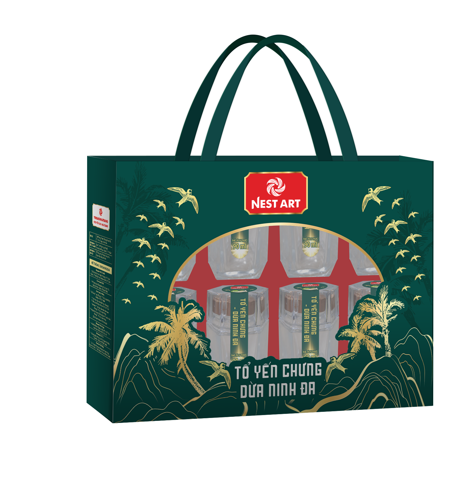  Tổ Yến Chưng - Dừa Ninh Đa 6g (Hộp 8) 