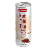  Nước Yến Thật Nấm Linh Chi - Lốc 6 lon 