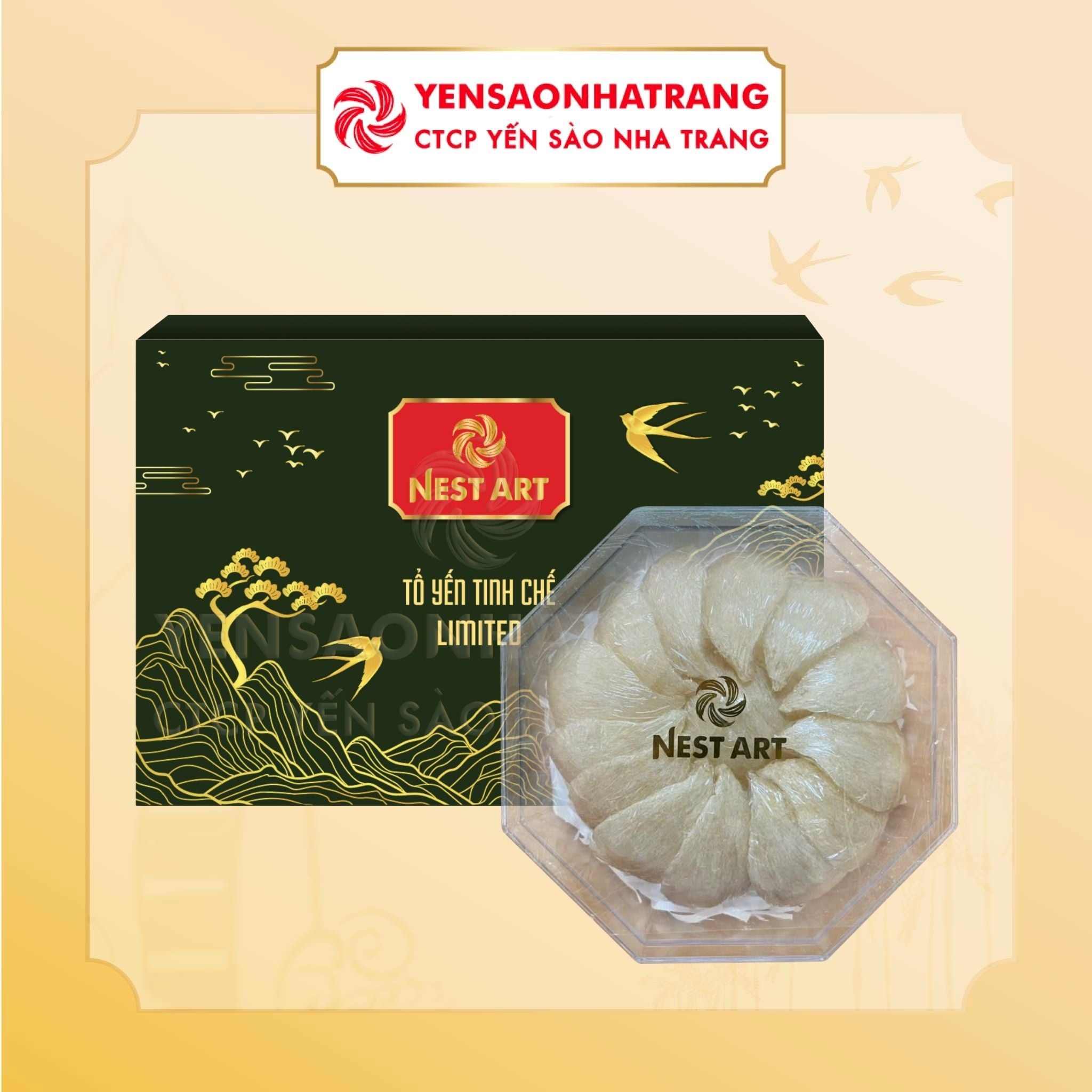 Tổ Yến Tinh Chế Rút Lông Định Hình 100g