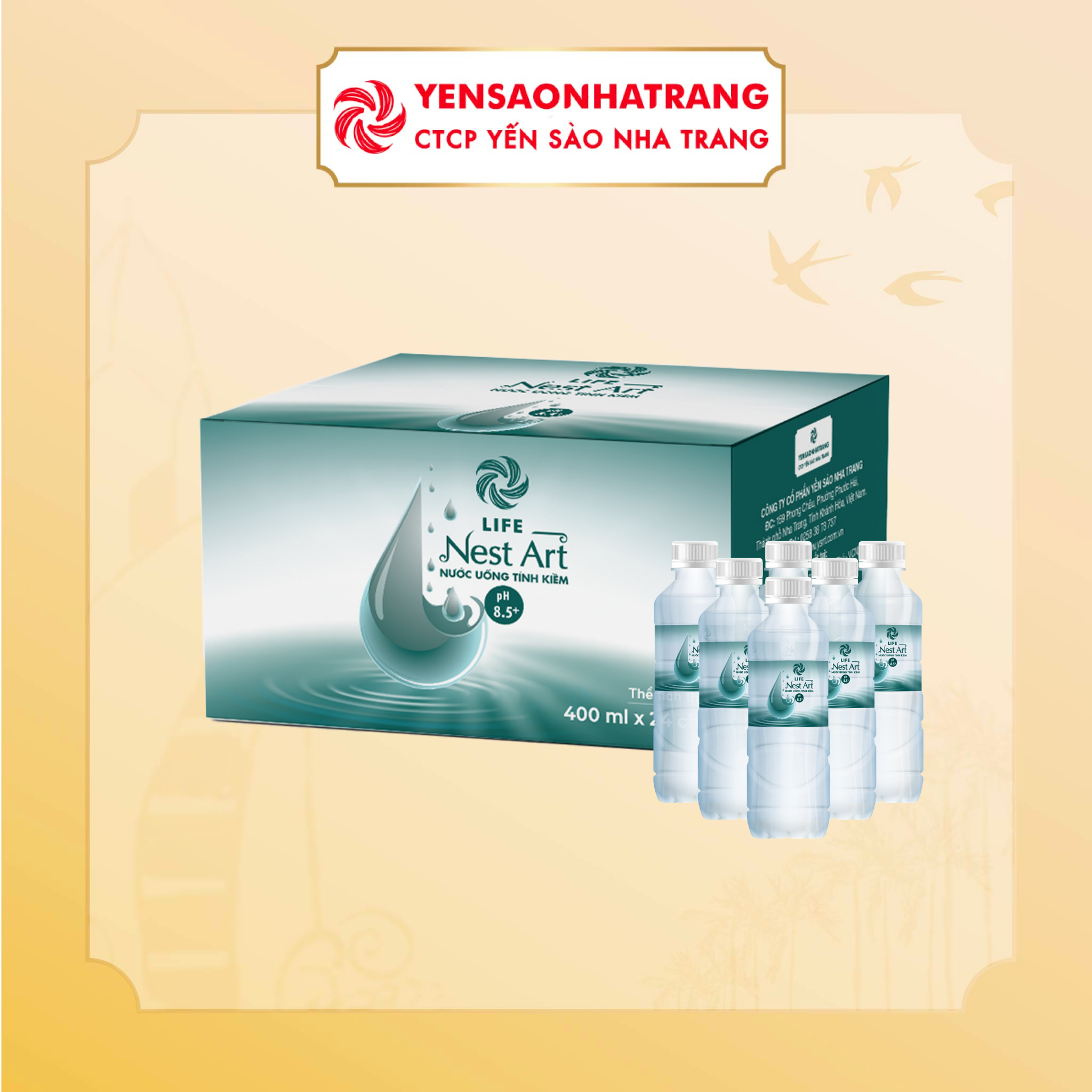 Nước Uống Đóng Chai - Nest Art Life (Tính kiềm)