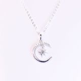  Mặt dây SPE107. Bạc S925 xi kim. Chủ Mois 3.1mm. Tấm mois 