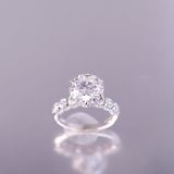  Nhẫn SRE268. Bạc S925 xi kim. Chủ Mois 