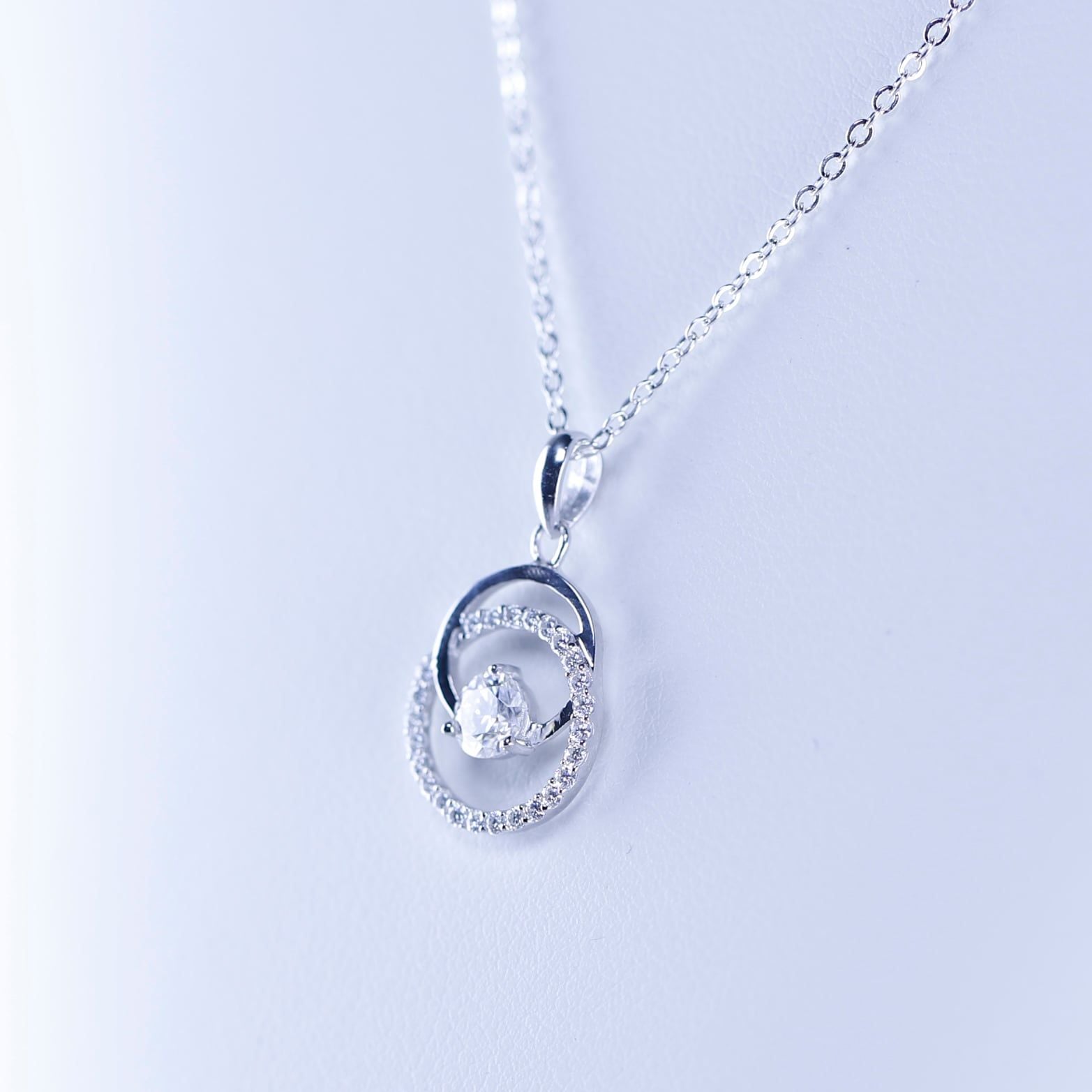  Mặt dây Bạc S925 xi kim. Chủ Mois 4.5mm SPE228. 