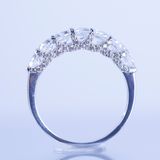  Nhẫn Bạc S925 xi kim SRI202. 