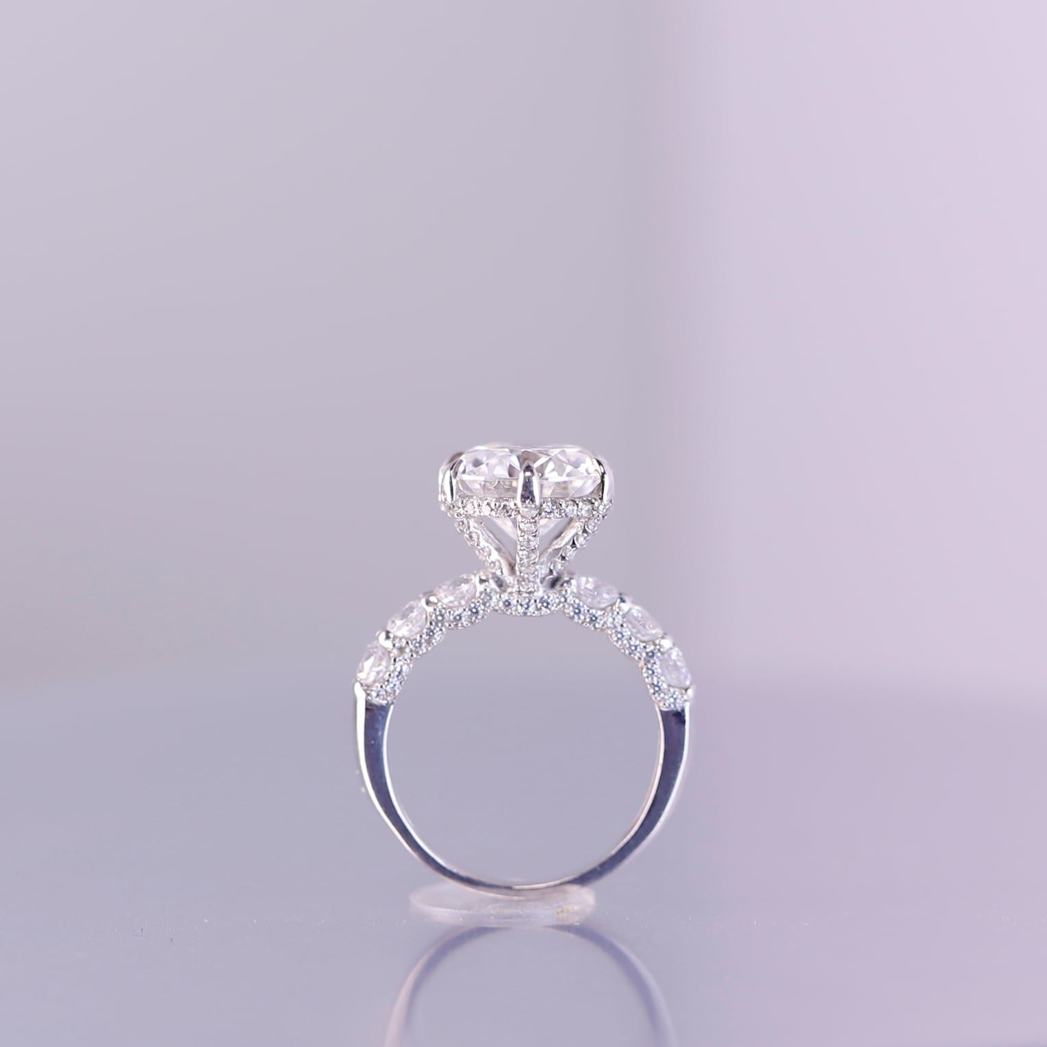  Nhẫn SRE268. Bạc S925 xi kim. Chủ Mois 