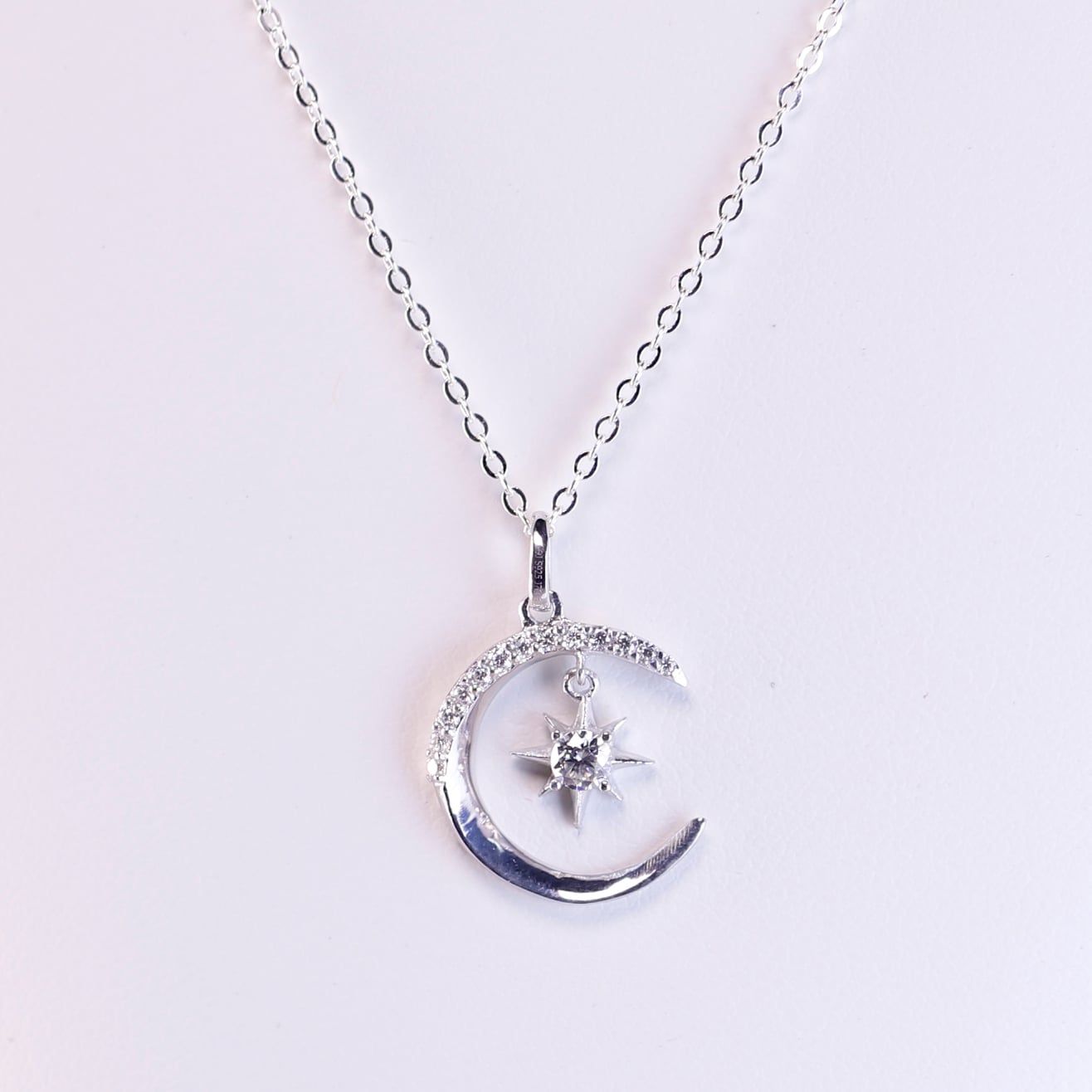  Mặt dây SPE107. Bạc S925 xi kim. Chủ Mois 3.1mm. Tấm mois 