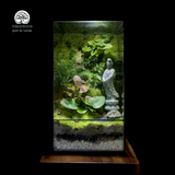 Terrarium Quan Âm Bình An Serene Blessing Terrafulness trang trí Zen