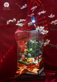 Quà tặng Tết xanh bền vững - Terrarium trang trí phòng khách sang trọng và an yên