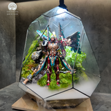 Terrarium Linh Thạch Khai Sơn | Bể Đa Giác Trang Trí Không Gian Sống