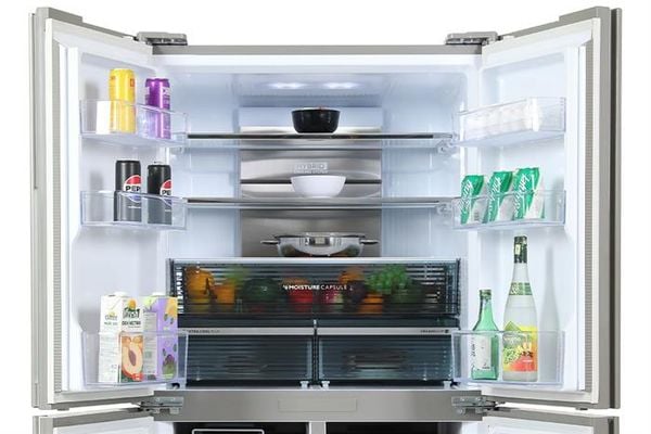 Tủ lạnh Sharp Inverter 525 lít SJ-FX610V-SL mẫu mới 2025