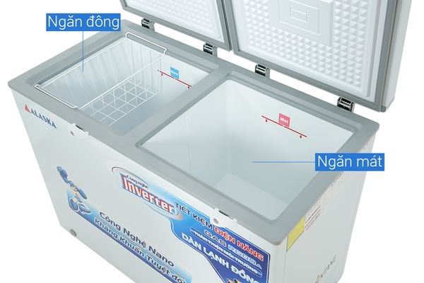 Tủ đông Alaska Inverter 221 lít BCD-3568CI