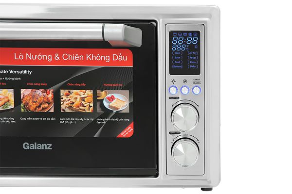 Lò nướng và chiên không dầu Galanz KF1830ELQ-H12U 30 lít