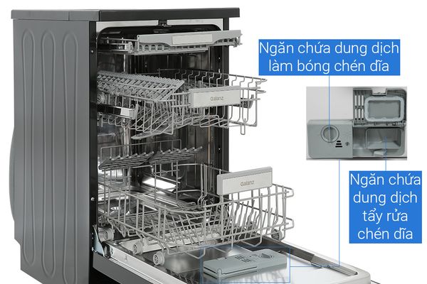 Máy rửa chén bát độc lập Galanz W45A3A401M-0E1(B)