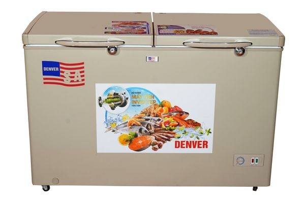 Tủ đông Denver AS 588HDI - Lòng Inox-Inverter