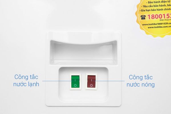 Cây nước nóng lạnh Toshiba RWF-W1664TV(W1) 670W