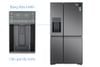 Tủ lạnh Electrolux Inverter 609 Lít EQE6879A-B