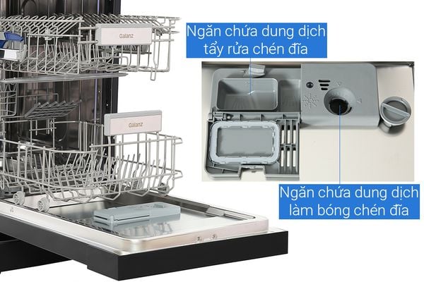Máy rửa chén bát độc lập Galanz W45A3A401S-0E1(B)