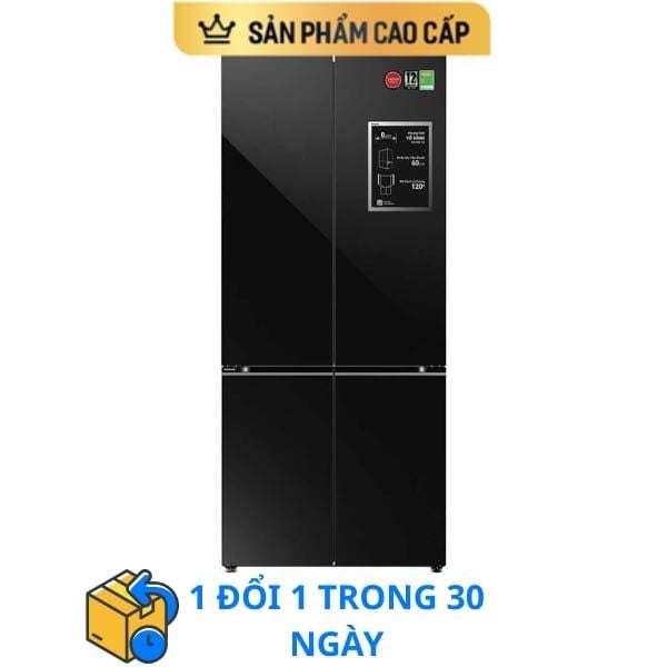 Tủ lạnh Panasonic Inverter 510 lít Multi Door NR-X561BK-VN