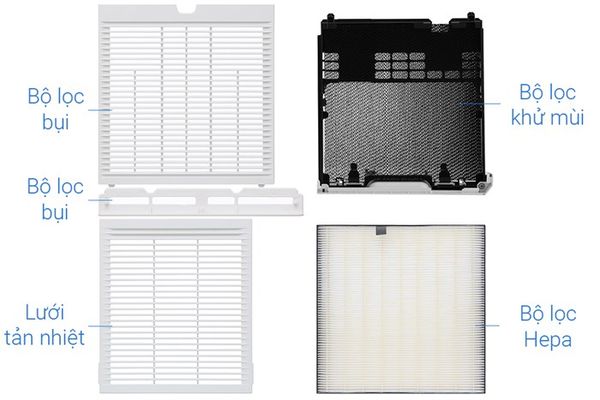 Máy lọc không khí Daikin MC40UVM6-7 23W 30m2