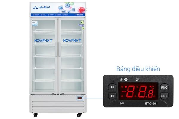 Tủ mát Hòa Phát Inverter 723 lít HSR D8723