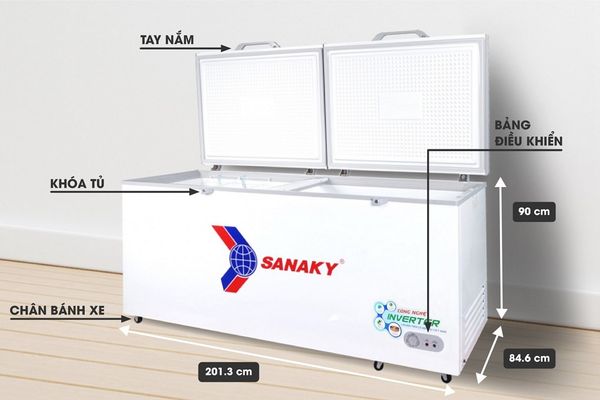 Tủ đông Sanaky VH-8699HYK 860 lít