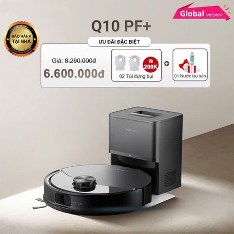 Robot hút bụi lau nhà Roborock Q10 PF+ (Plus) 2025 - Bản Quốc Tế