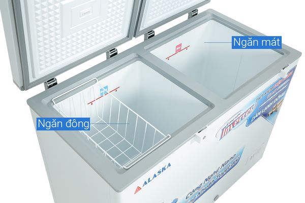 Tủ đông Alaska Inverter 221 lít BCD-3568CI