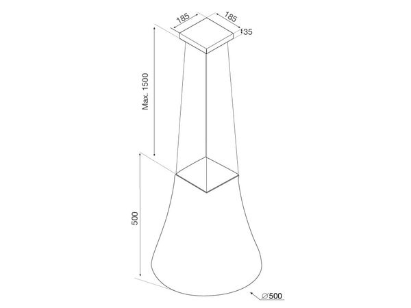 Máy hút mùi Malloca 50 cm ADEL P-3810