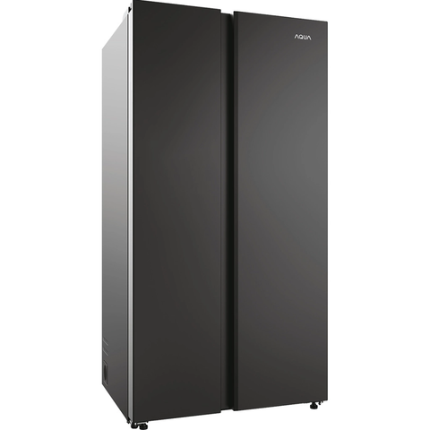 Tủ lạnh Aqua Side By Side Inverter 646 lít AQR-S682XA(BL)