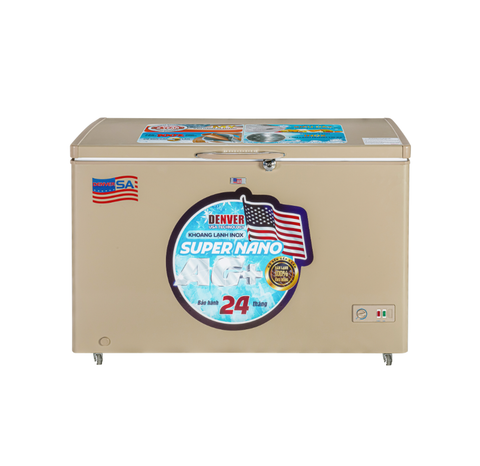 Tủ đông 300 lít Denver AS-520MD - Lòng Inox