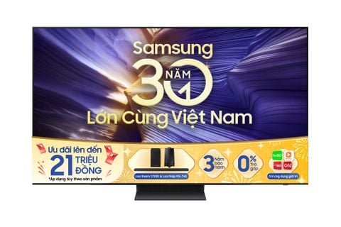 Smart Tivi OLED Samsung AI 4K 77 inch QA77S90F Mẫu mới 2025