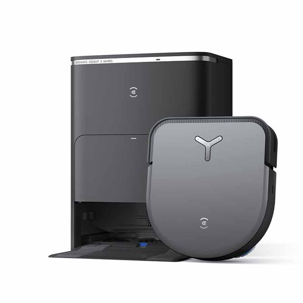 Robot hút bụi lau nhà Ecovacs Deebot X5 Pro Omni (Trắng/ Đen)