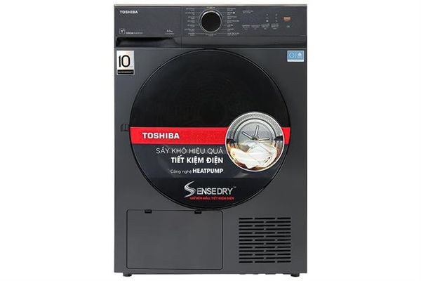 Máy sấy bơm nhiệt Heatpump Toshiba 8 kg TD-T21B90HWV(MG)