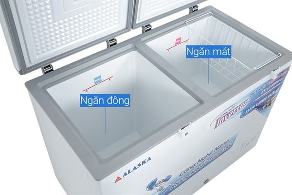 Tủ đông Alaska Inverter 282 lít BCD-4568CI
